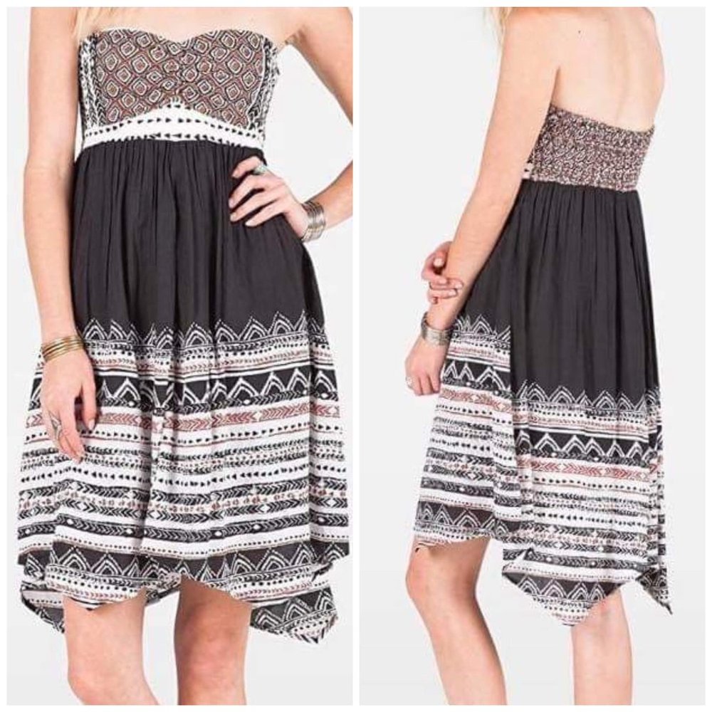 Volcom Juniors Spinternship Dress Large
